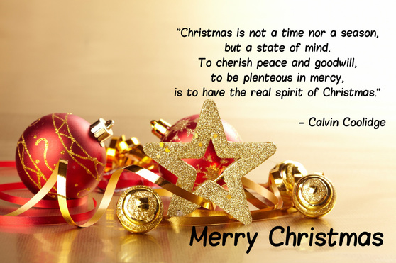 Christmas Thought - Calvin Coolidge