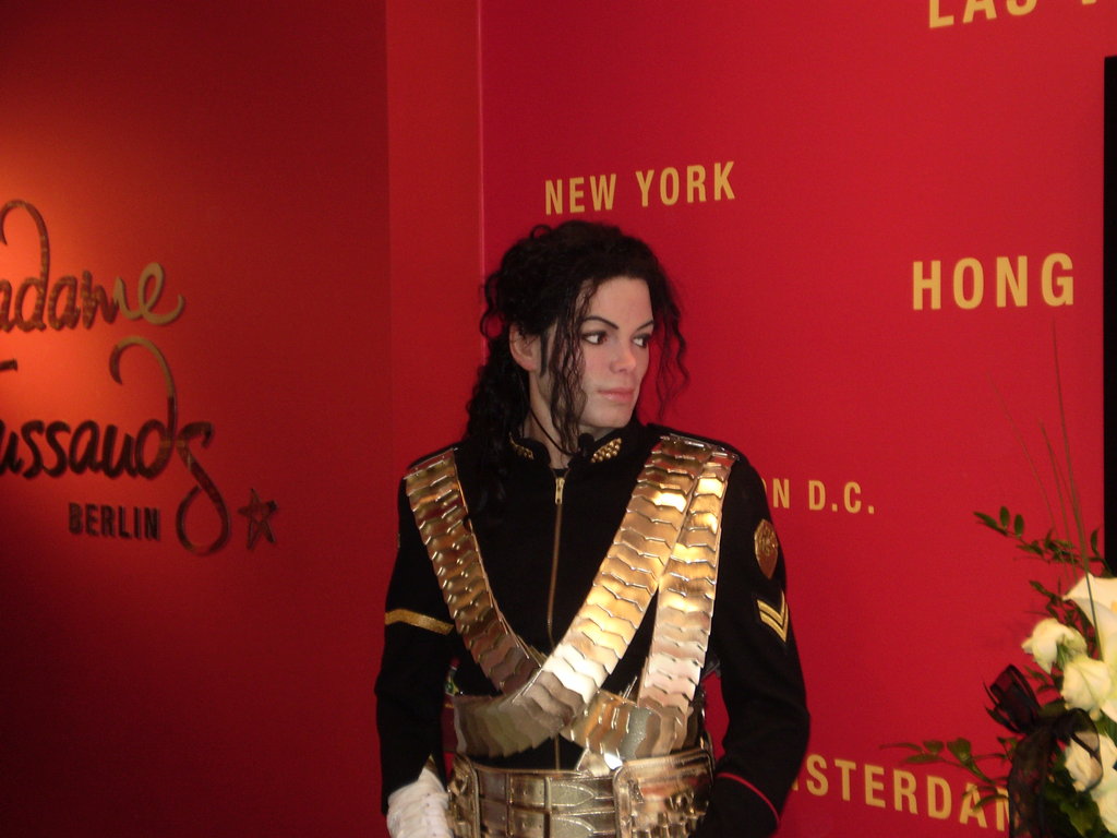 Michael Jackson Wax Statue