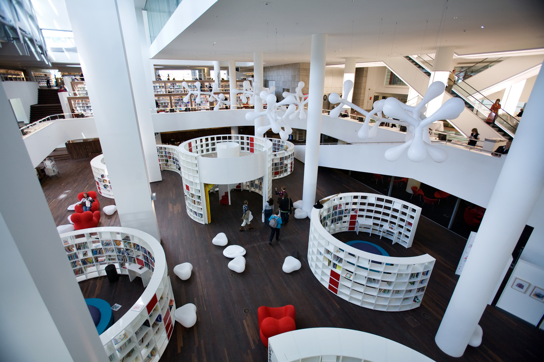 Openbare Bibliotheek Amsterdam Interiors